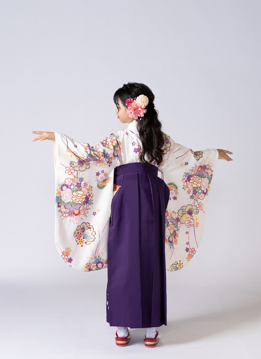 白×紫